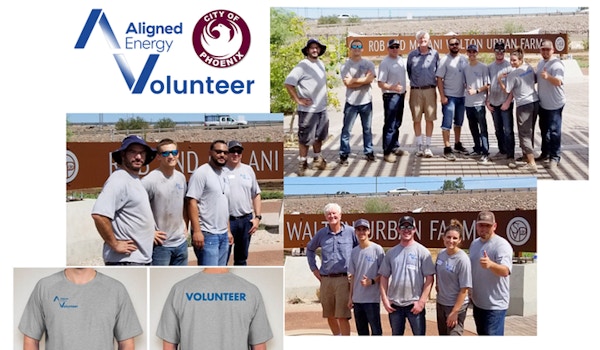 Aligned Energy Volunteers Phoenix T-Shirt Photo