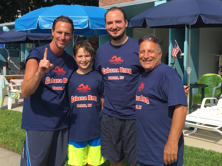 Cabana Bros Swim Team T-Shirt Photo