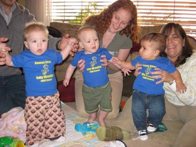 Buenos Aires Baby Wrestling Team T-Shirt Photo