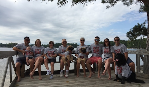 Bouchard Family Gathering At Camp Marist Labor Day Weekend T-Shirt Photo