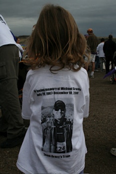 3 Year Old Audrey Racing For Pancreatic Cancer Cure T-Shirt Photo