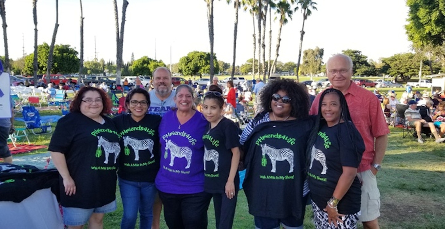 Picture of P Hriends4 Life Pulmonary Hypertension Patients! Custom T-Shirt Design P Hriends4 Life Pulmonary Hypertension Patients! T-Shirt Photo