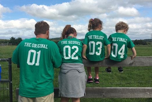 Family Bocce Tournament Team Shirts T-Shirt Photo