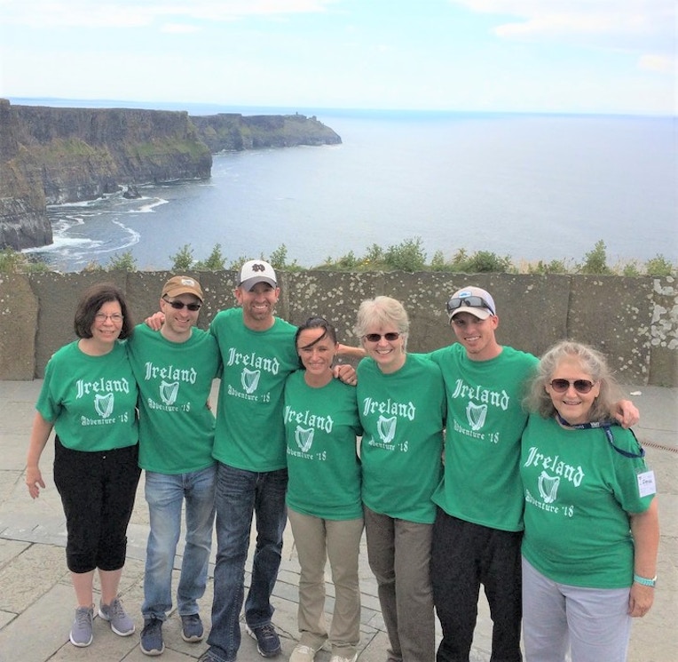 The Adventure Continues At The Cliffs Of Moher, Ireland! T-Shirt Photo