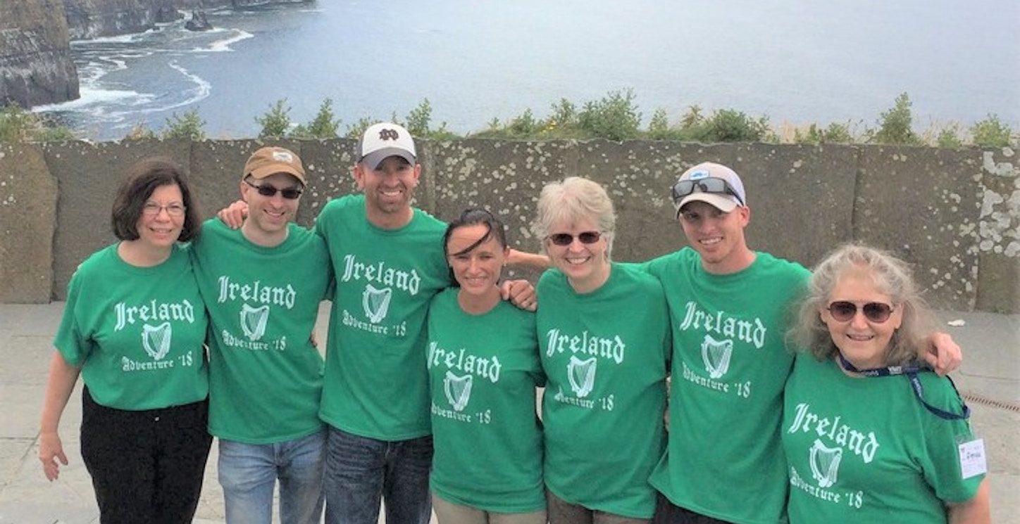 The Adventure Continues At The Cliffs Of Moher, Ireland! T-Shirt Photo