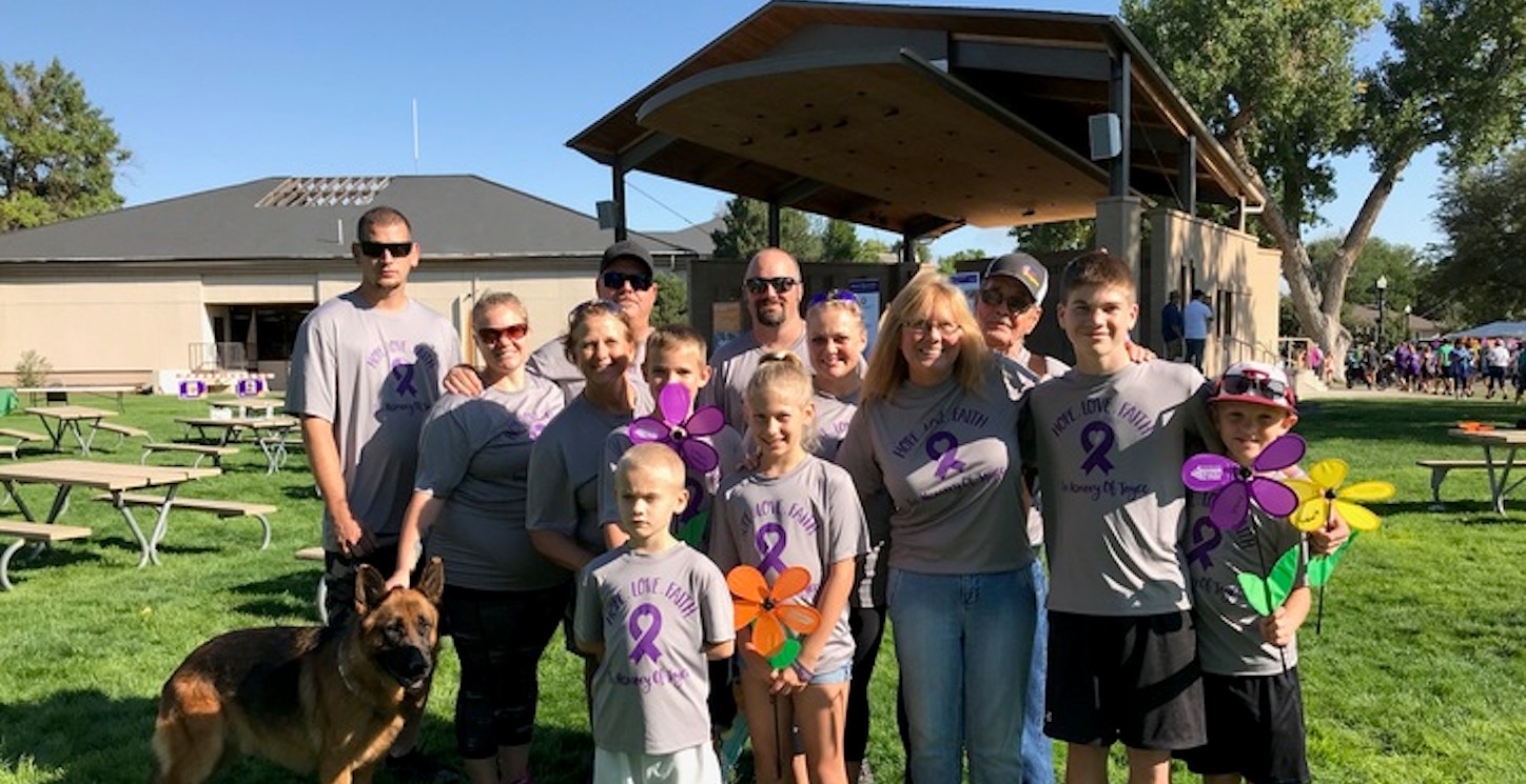 Team Mount Alzheimer Walk T-Shirt Photo