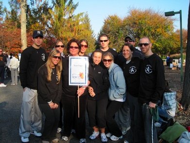 Lung Cancer Walk T-Shirt Photo