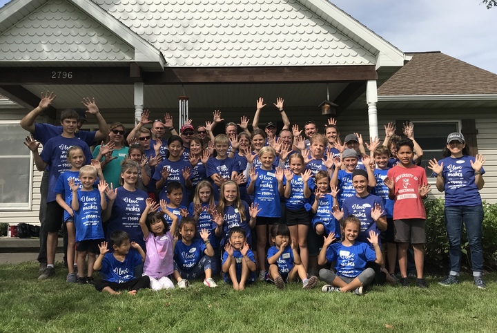 Both Hands Fundraiser Project T-Shirt Photo