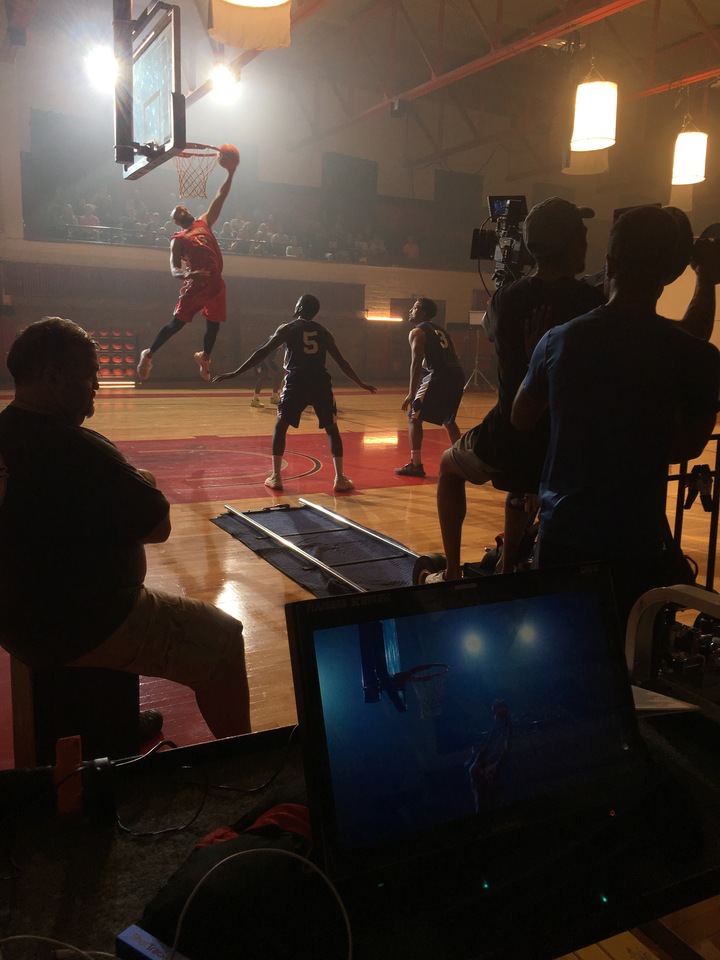 On Set With Shot Tracker! T-Shirt Photo