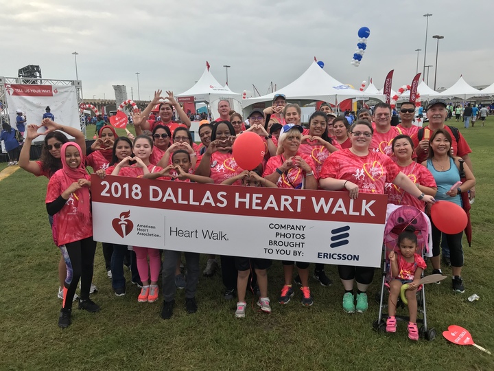 Heart Walk 2018 T-Shirt Photo