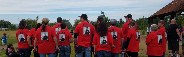 Walking For Kevin T-Shirt Photo