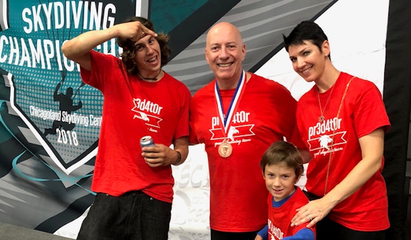 Pr3d4t0r Speed Skydiving Team Wins Bronze At 2018 National Championship T-Shirt Photo