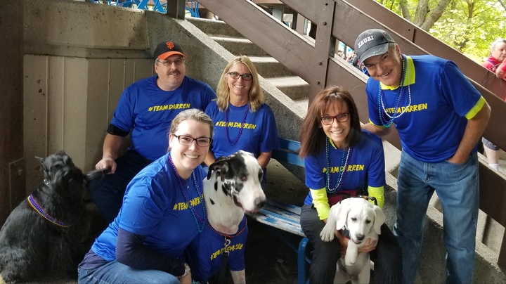 Suicide Prevention Walk   Team Darren T-Shirt Photo