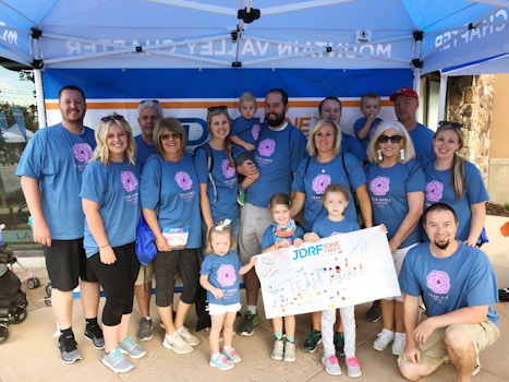 Team Amree   Jdrf One Walk For Type 1 Diabetes Research T-Shirt Photo