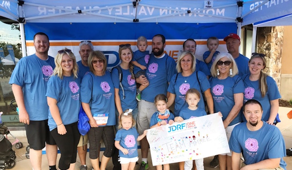 Team Amree   Jdrf One Walk For Type 1 Diabetes Research T-Shirt Photo