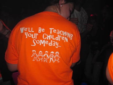 Early Childhood Education Bar Crawl T-Shirt Photo