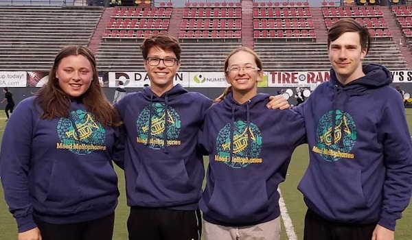 Picture of The Mellos During Our 12 Hour Rehearsal Day! Custom T-Shirt Design The Mellos During Our 12 Hour Rehearsal Day! T-Shirt Photo