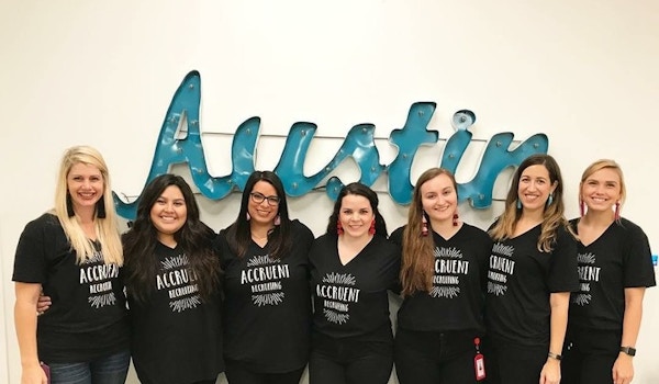 Picture of Accruent Recruiting Team Custom T-Shirt Design Accruent Recruiting Team T-Shirt Photo