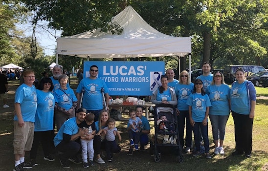 Lucas Hydrowarriors Fighting For A Cure To Hydrocephalus! T-Shirt Photo