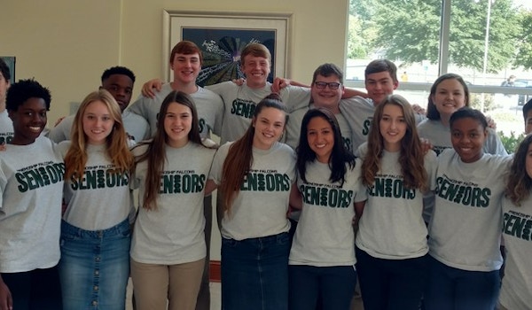 Picture of Friendship Falcons Custom T-Shirt Design Friendship Falcons T-Shirt Photo