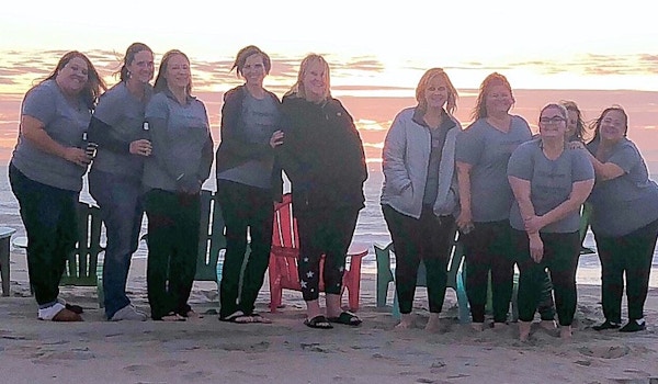 Picture of 15th Anniversary Of Girls Beach Weekend Custom T-Shirt Design 15th Anniversary Of Girls Beach Weekend T-Shirt Photo