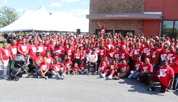 Pastor P.M. Smith & The Huber Memorial Church Family T-Shirt Photo