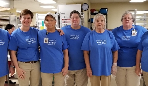 Lunch Ladies Stomping Out Bullying  T-Shirt Photo