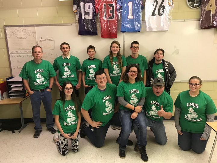 Lmhs Money Hounds  (Life Smart Team) T-Shirt Photo