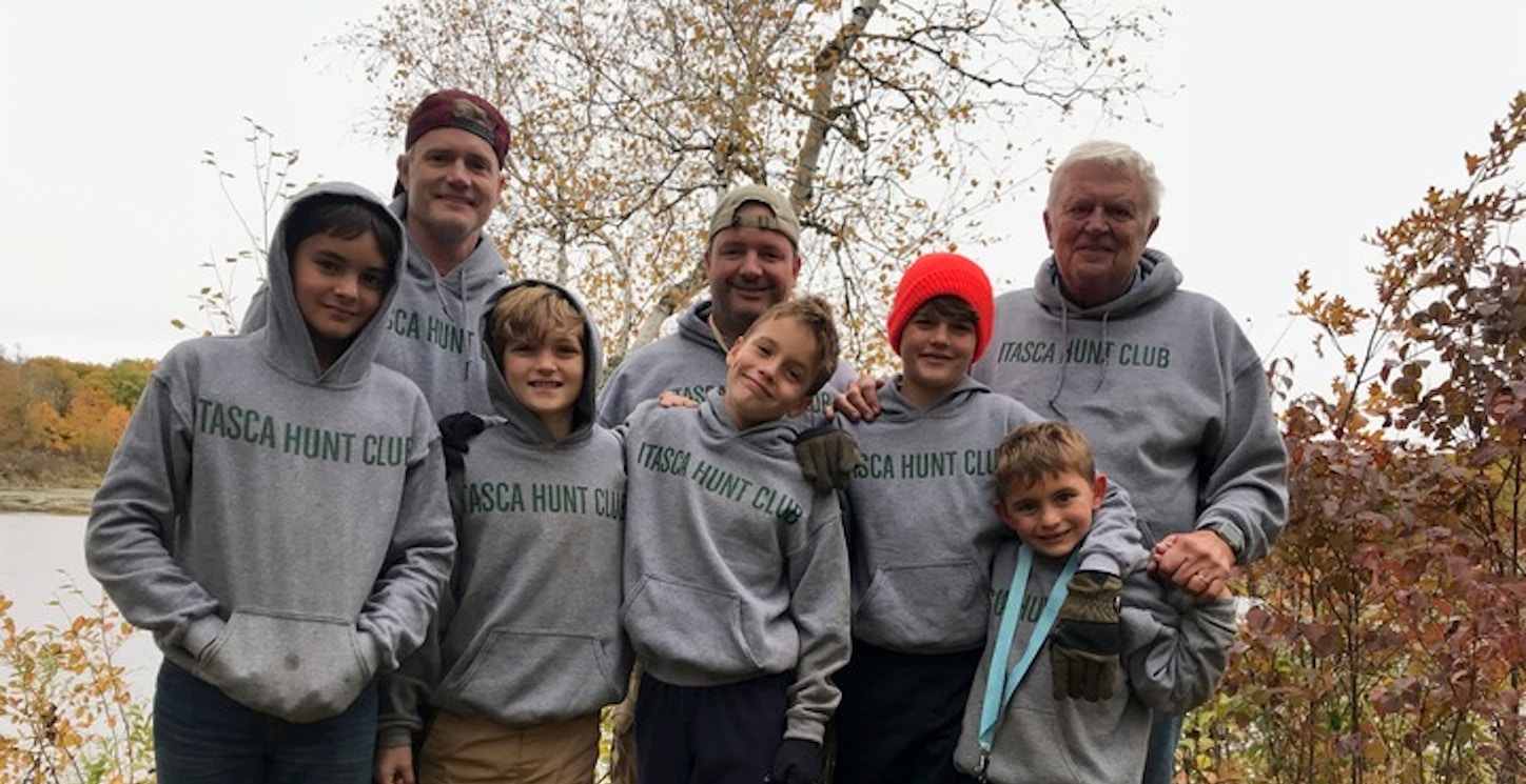 Cousins " Itasca Hunt Club" Loving And Learning The Ways Of Nature! T-Shirt Photo