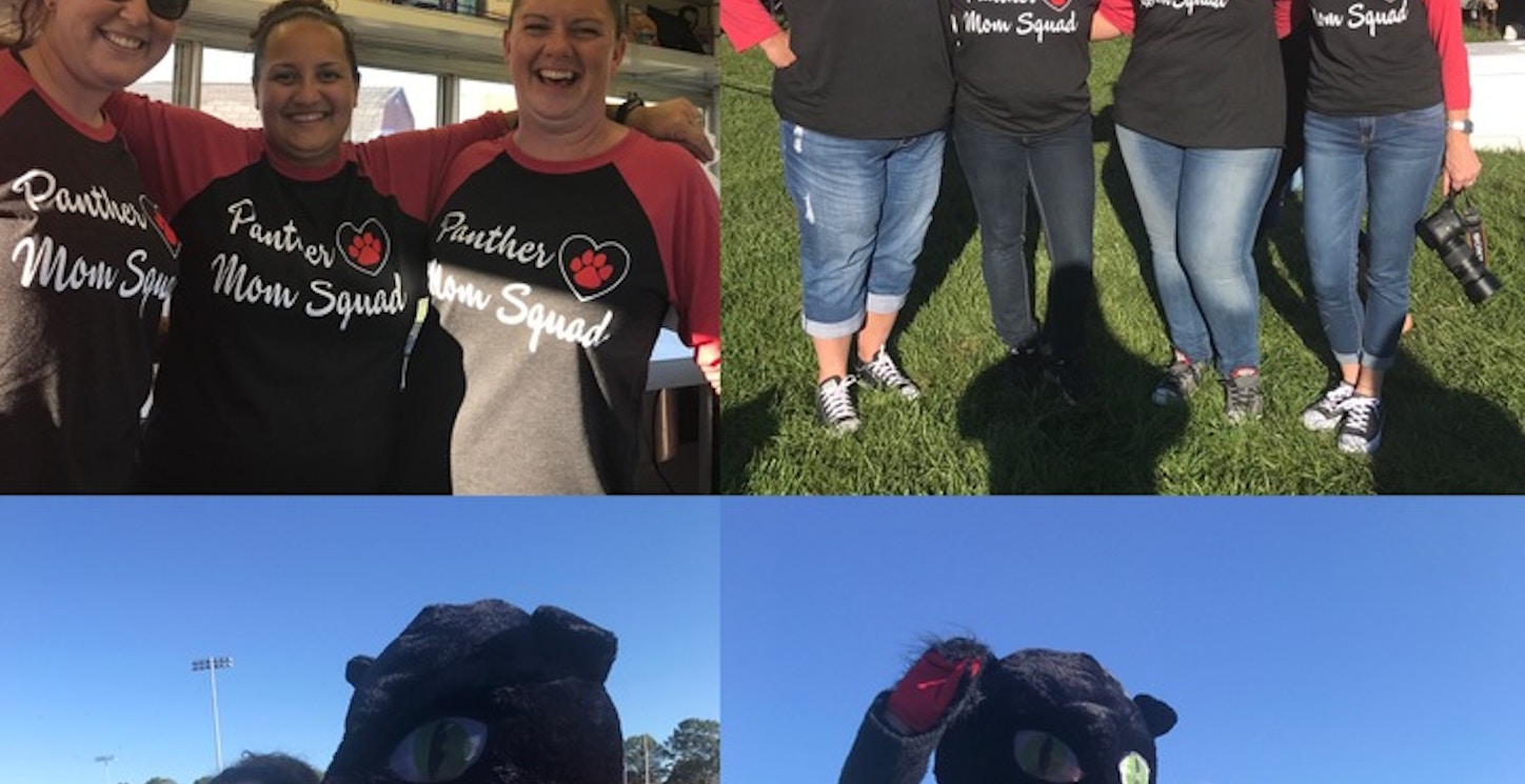Panther Mom Squad T-Shirt Photo