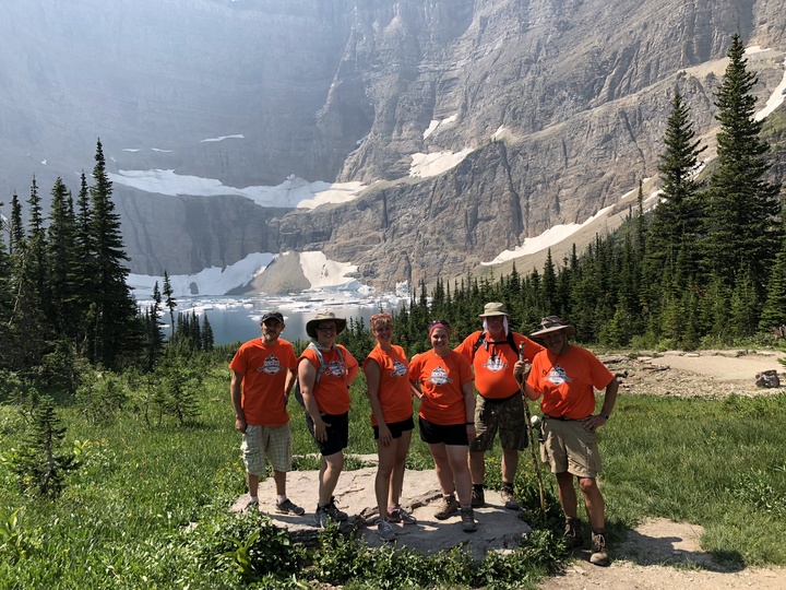 Glacier   Iceberg Lake T-Shirt Photo