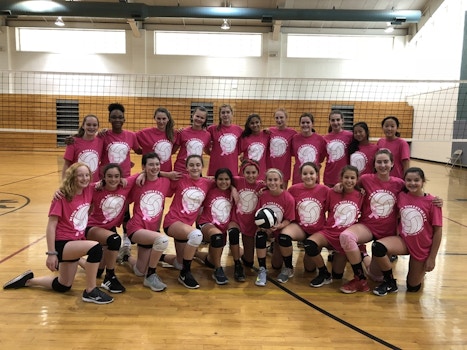 Mms Jv & Varsity Volleyball Dig Pink 2018 T-Shirt Photo