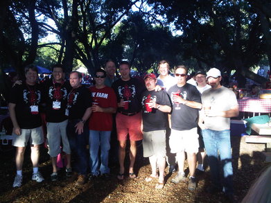 Tailgating At Chuck Taylor Grove T-Shirt Photo