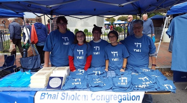 B'nai Sholom Congregation Booth T-Shirt Photo
