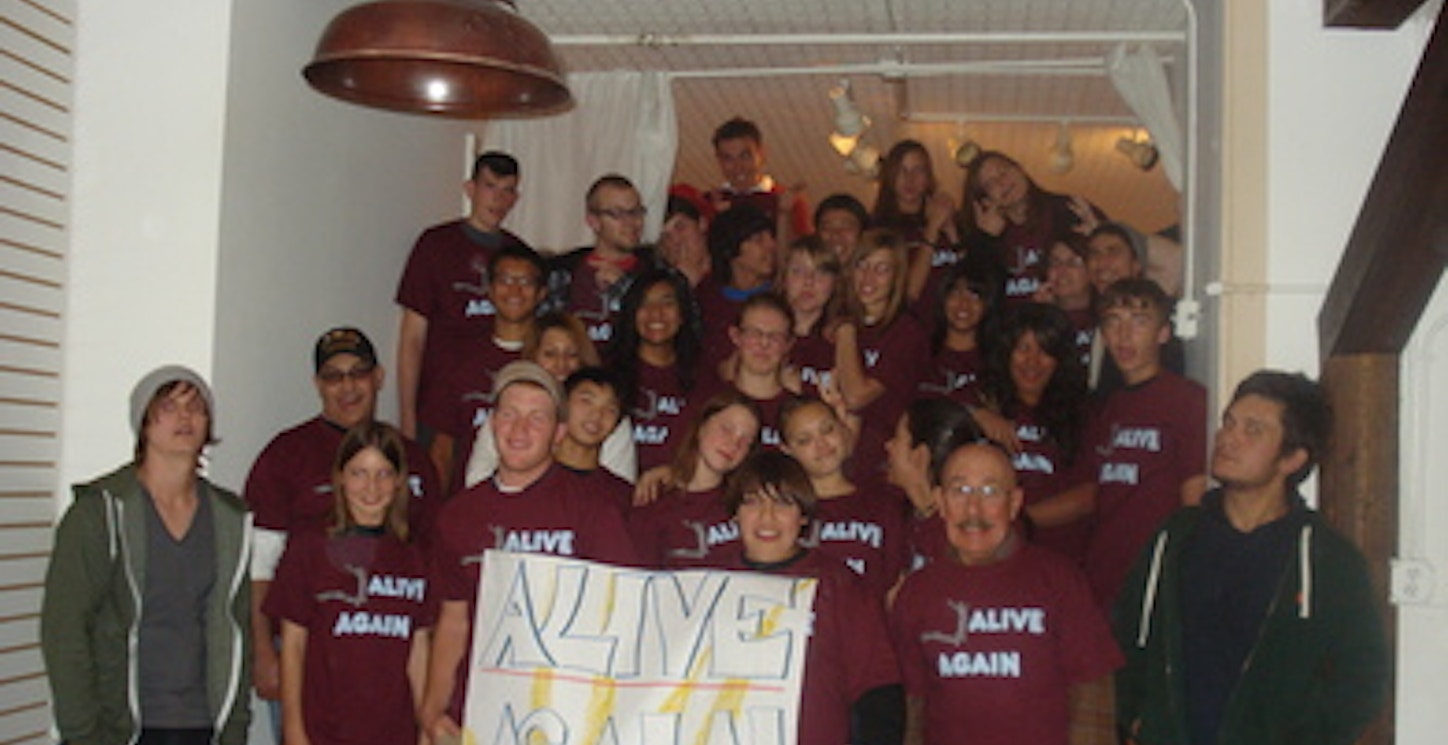 Picture of Alive Again 2009 Custom T-Shirt Design Alive Again 2009 T-Shirt Photo