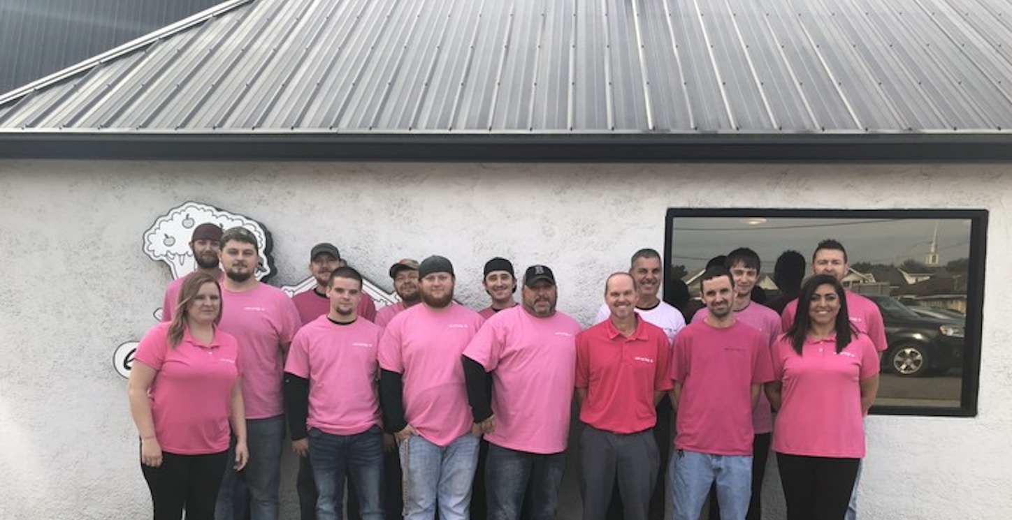 Picture of Real Guys Wear Pink! Custom T-Shirt Design Real Guys Wear Pink! T-Shirt Photo
