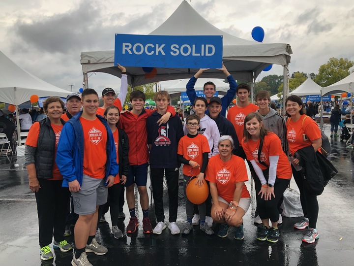 Team Rock Solid At Jdrf One Walk Atlanta T-Shirt Photo