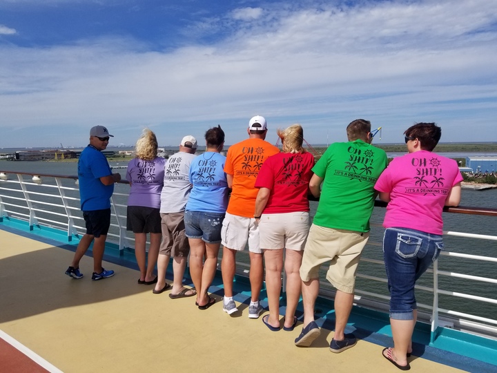 Oh Ship!  It's A Drinking Trip! T-Shirt Photo