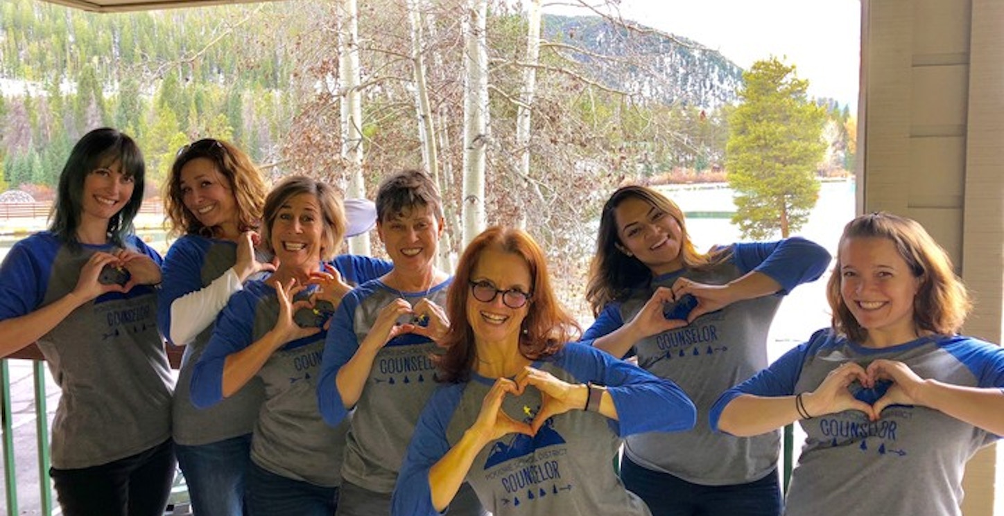 School Counselors Have Heart  T-Shirt Photo