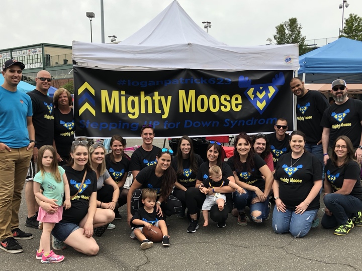 Stepping Up For Down Syndrome  T-Shirt Photo