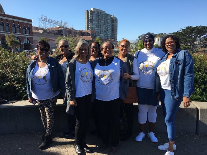 "The Girls Are All Here! Sf 2018" T-Shirt Photo