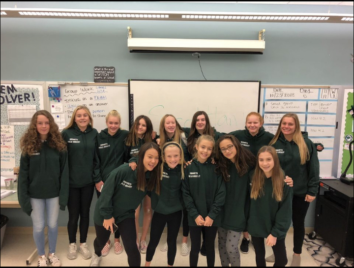 Team Surprises Coach With Sweatshirts! T-Shirt Photo