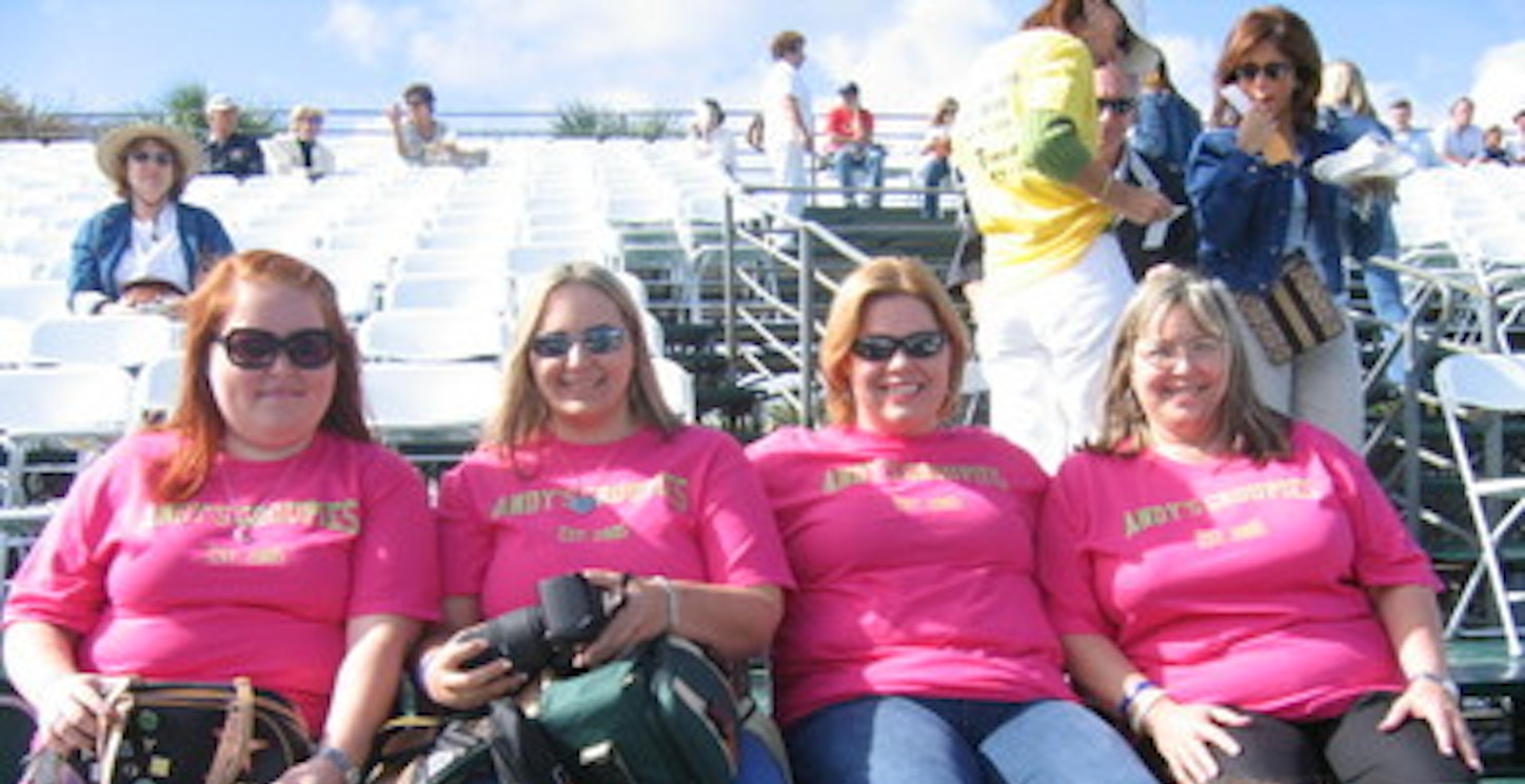 Picture of Andy's Groupies Custom T-Shirt Design Andy's Groupies T-Shirt Photo