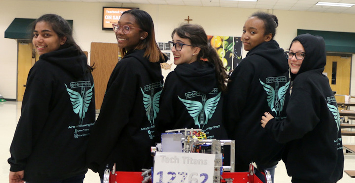 Picture of Tech Titans Love Their New Hoodies! Custom T-Shirt Design Tech Titans Love Their New Hoodies! T-Shirt Photo