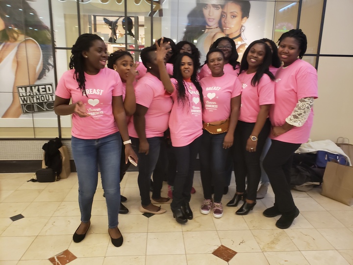 Picture of Breast Cancer Awareness Custom T-Shirt Design Breast Cancer Awareness T-Shirt Photo