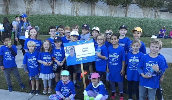 Picture of Jdrf Team Super Grant Custom T-Shirt Design Jdrf Team Super Grant T-Shirt Photo