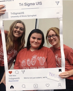 Tri Sigma "Triplets" T-Shirt Photo