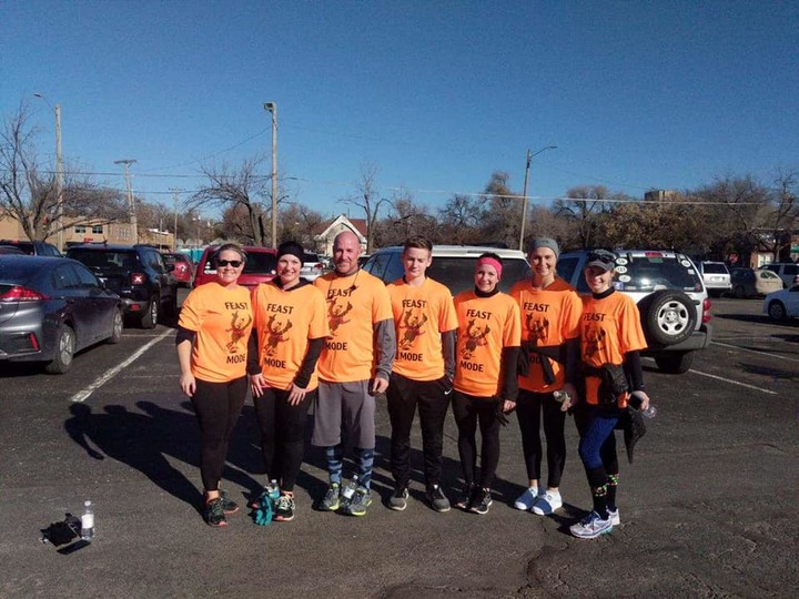 Thanksgiving Day 5k   Feast Mode T-Shirt Photo