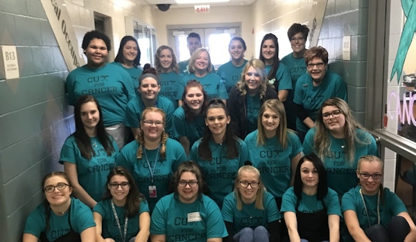 Picture of Cut For Cancer Custom T-Shirt Design Cut For Cancer T-Shirt Photo