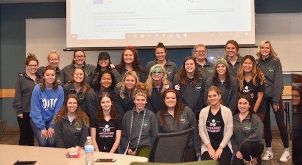 Ohio University's Ohio Women In Business Final Membership Meeting! T-Shirt Photo